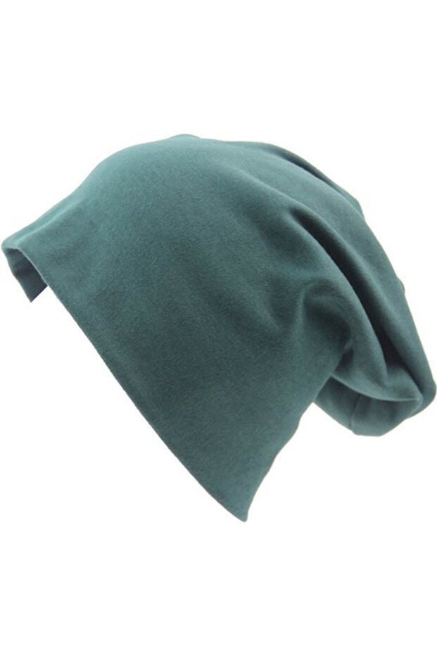 Unisex knit hat royal blue breathable elastic 54cm.