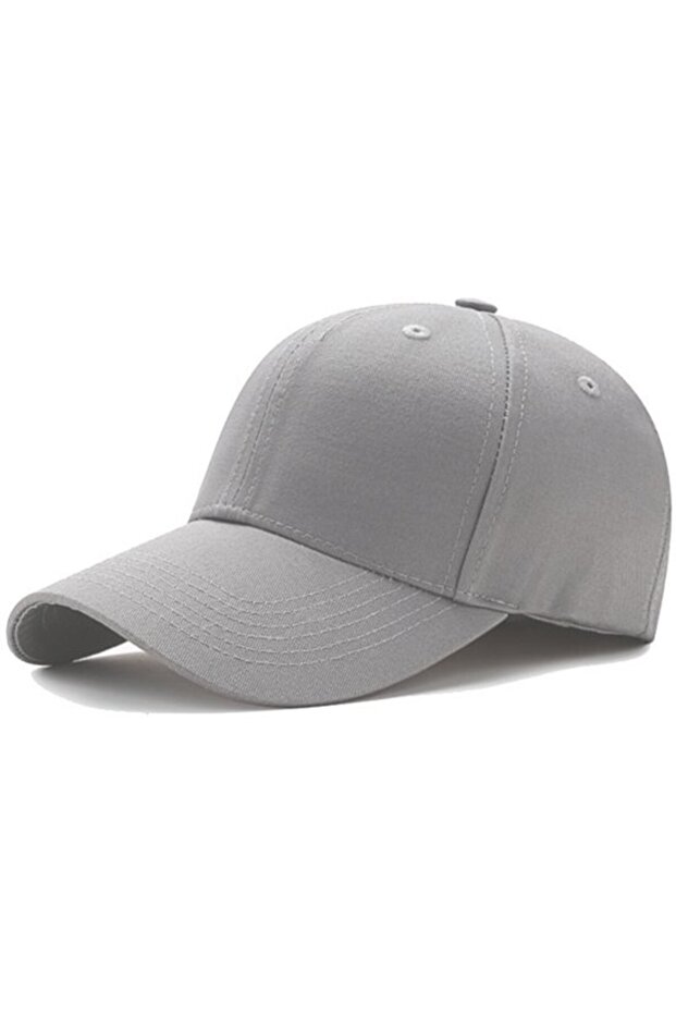 One pure cotton baseball cap, with brim, sun hat, unisex pure cotton baseball cap, solid color, royal blue.