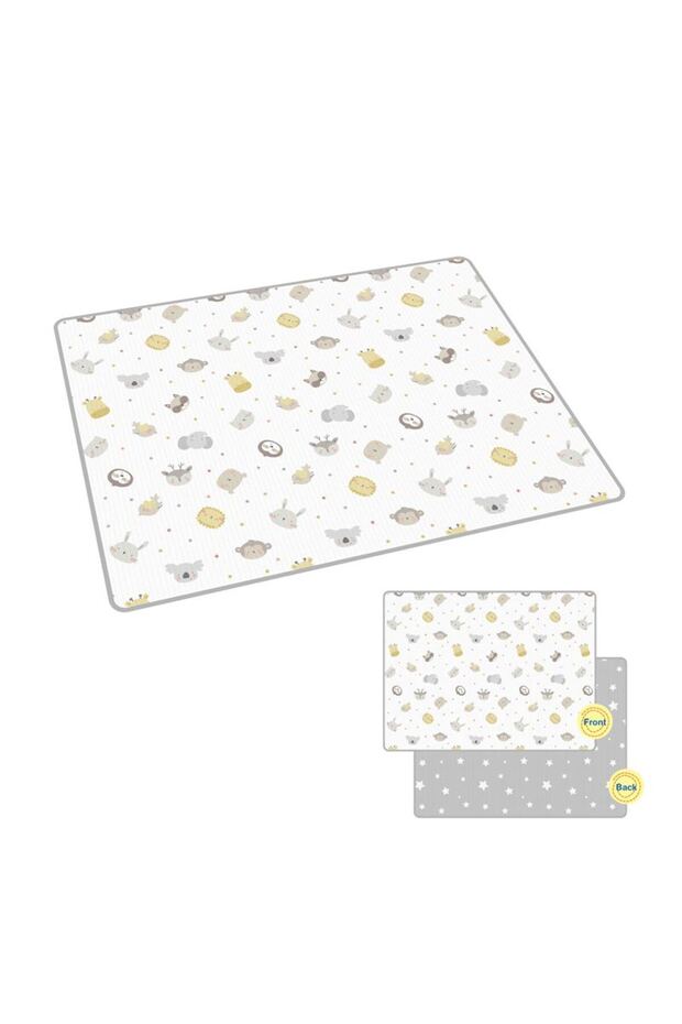 Play Mat 200 x 150 cm, 10 mm Thick – Soft Floor Mat for Kids