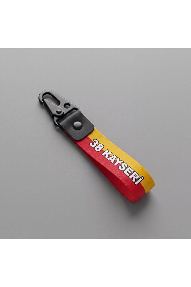 38 Kayseri̇ Designed Fabric Car Motorcycle Keychain