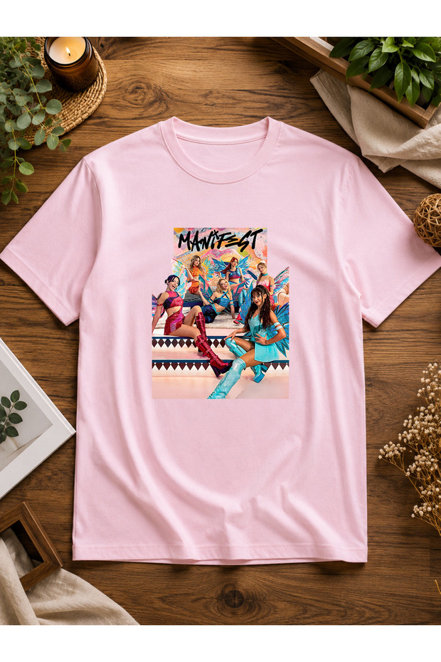 Manifest Zoktay Mina Esin Sueda Hilal Lidya Designed White T-Shirt