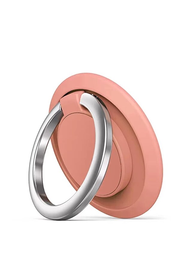 Pink-1PCS 1/3PCS Universal 360° Rotatable Mini Finger Ring Holder Stand Magnetic Phone Grip for Mobi