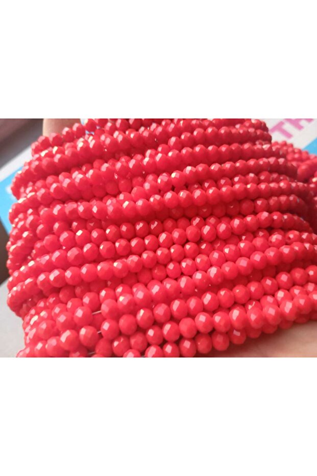 6 mm Flatback Crystal Glass Beads 10 Strands