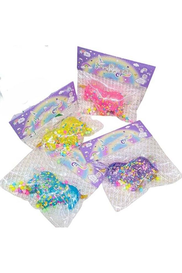 Assorted Rainbow Unicorn Maltose Squishy Toy – Slow Rebound Squeeze Stress Relief Toy