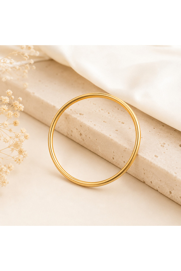 Stainless Steel Flat 6.5 cm Thick Trend Bracelet