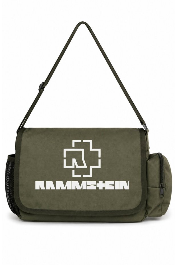 Rammstein Rock Metal Music Band Printed Unisex School, Sports, Office Multi-Purpose Messenger Bag