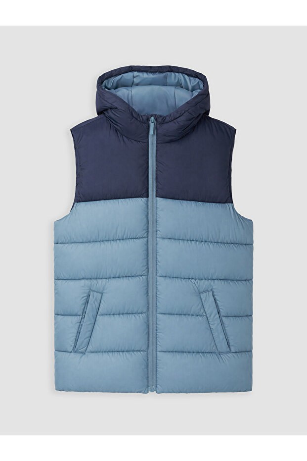 Hooded Boys' Inflatable Vest