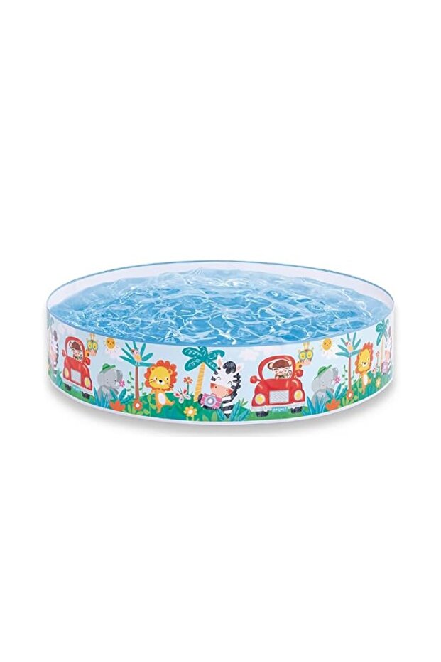 Intex 4' Duckling Snapset Pool , Black , 122cm x 25cm , JA58477NP