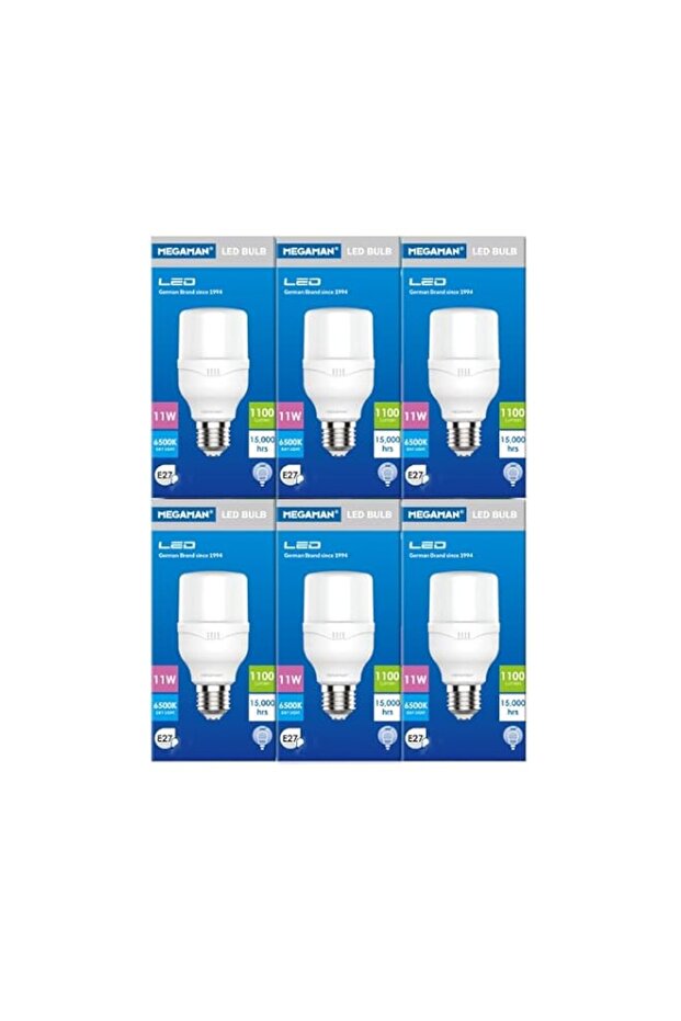 Megaman Led Stick Half 11w 6500k E27 (pack of 6)