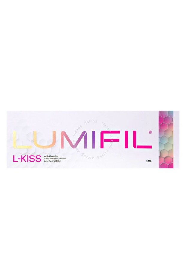 Kiss with Lidocaine 1ml | Professional Hyaluronic Acid Lip Filler Gel | (1 x 1 ml Per Pack)