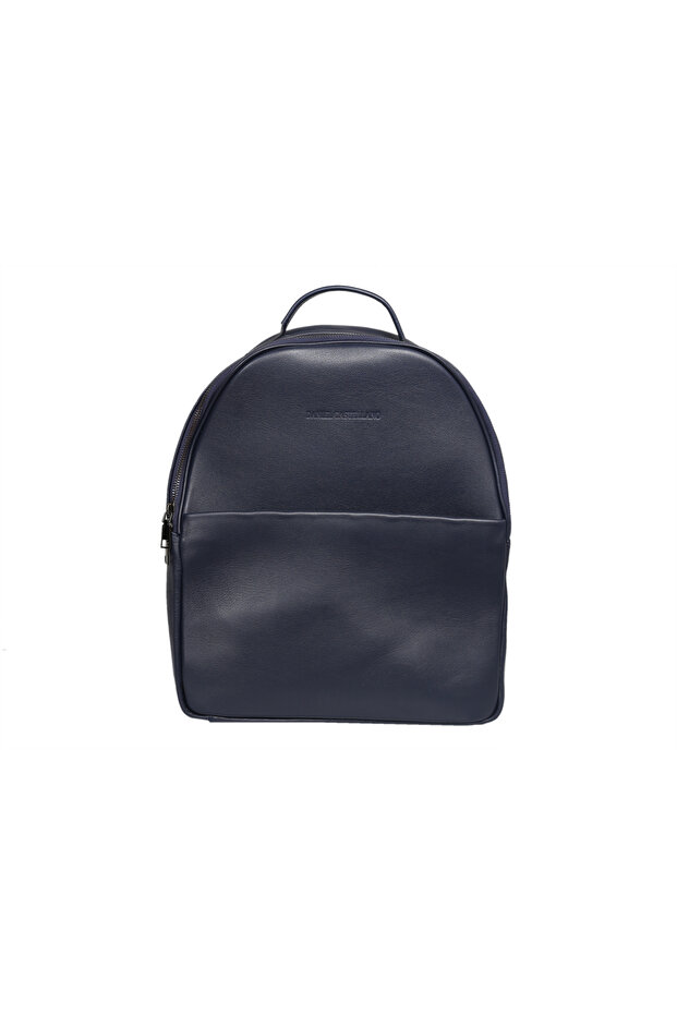Genuine Leather Backpack with Laptop Compartment