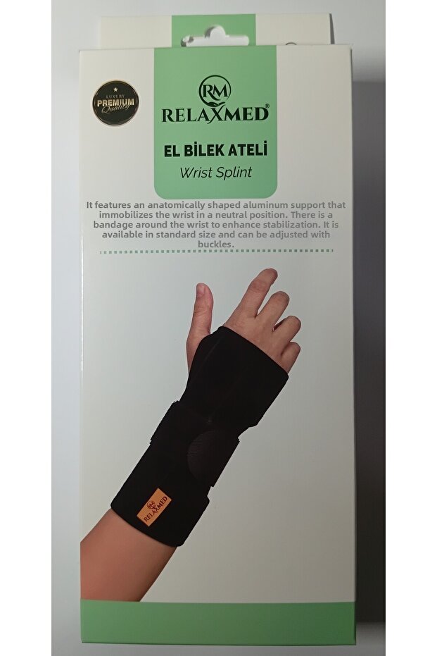 Hand Wrist Splint – Compatible with Right and Left Hands, Aluminum Support Carpal Tunnel Wrist Brace and Hand Stabilizer Splint