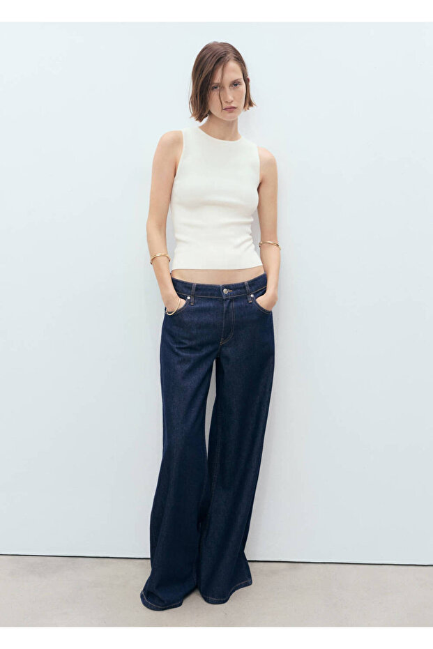 Dünne Strickbluse - 2