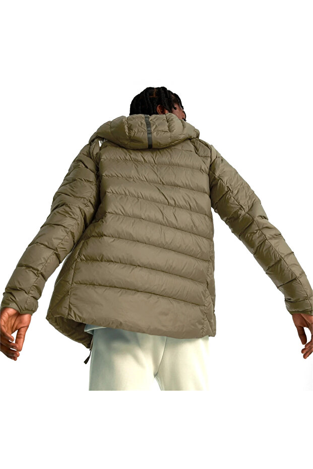 Packlite Hooded Down Erkek Yeşil Günlük Stil Mont 84935562 - 2