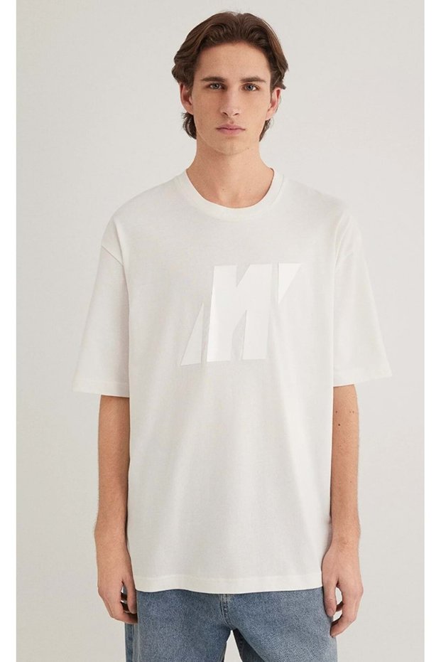 M0613447 Pro Logo T-Shirt Men's T-Shirt White