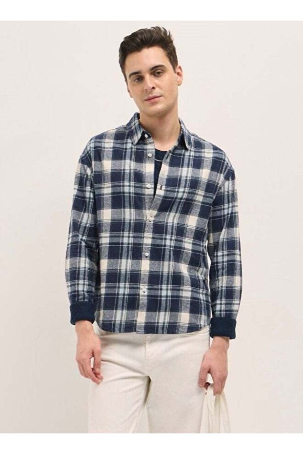 Men's Multi-Color Checkered Relax Fit Overshirt for Every Occasion