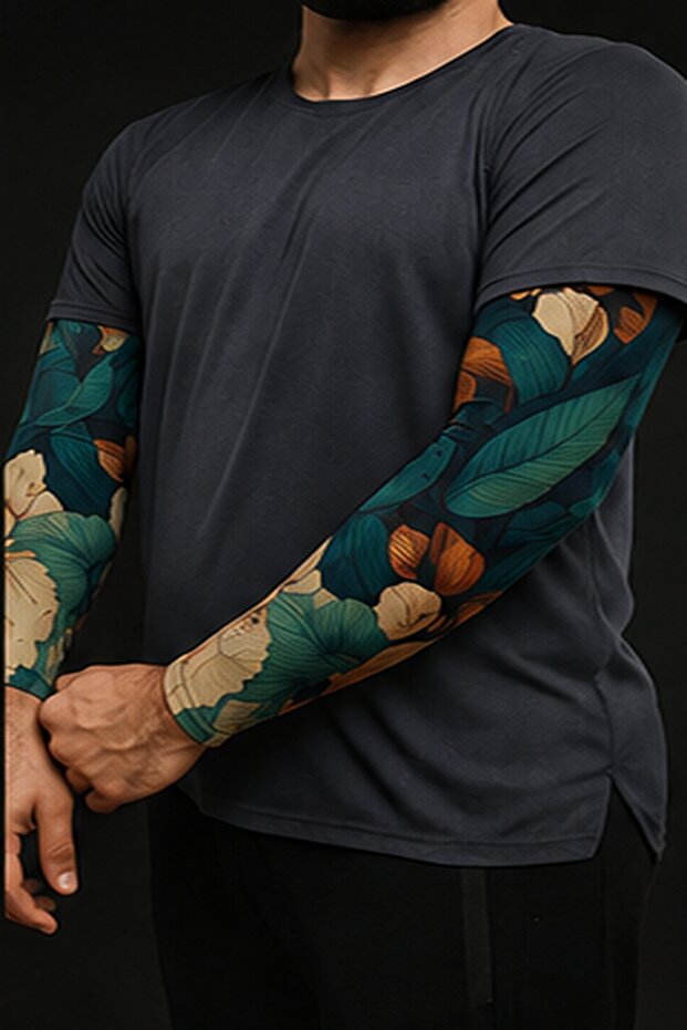 Wearable Arm Tattoo Socks Tattoo 3D Printed Arm Leg Tattoo Suit