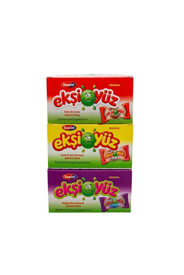 Efsane Ekşiyüz Sakız 3 Kutu - 1