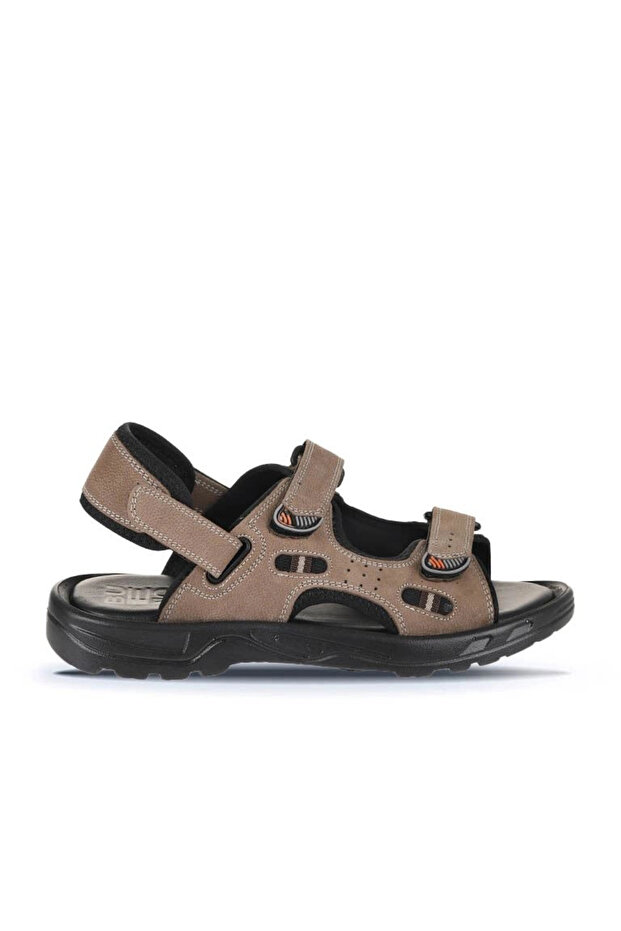 Mink Nubuck Men's Flat Sandals 25Ms1405