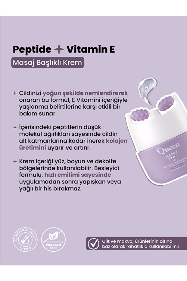 Peptit + E Vitamini Jel Yüz Kremi - 5