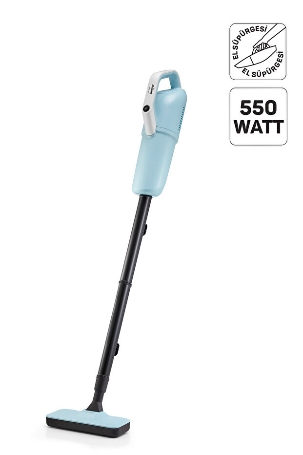 Arzum AR4087 Gırgır 2’si1 Arada 550W Dikey Elektrikli Süpürge, El Süpürgesi Özellikli, Yıkanabilir Filtre