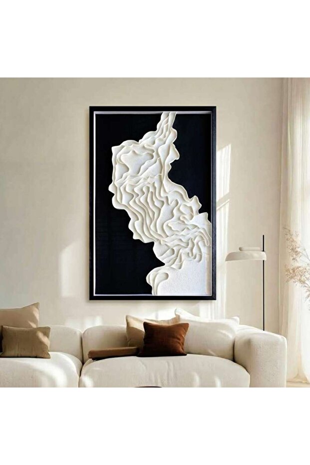 Syrena Handmade Shadow Box 80x120cm - Black