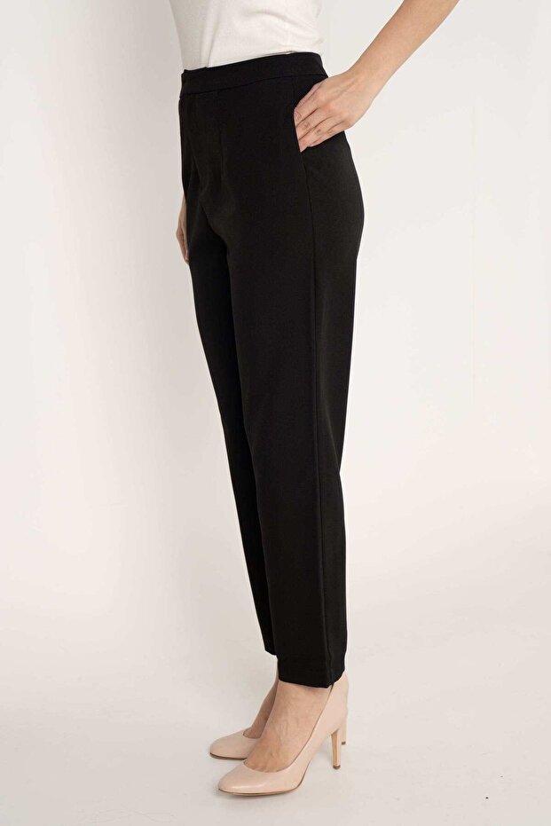 Classic Solid Long Pants - 3