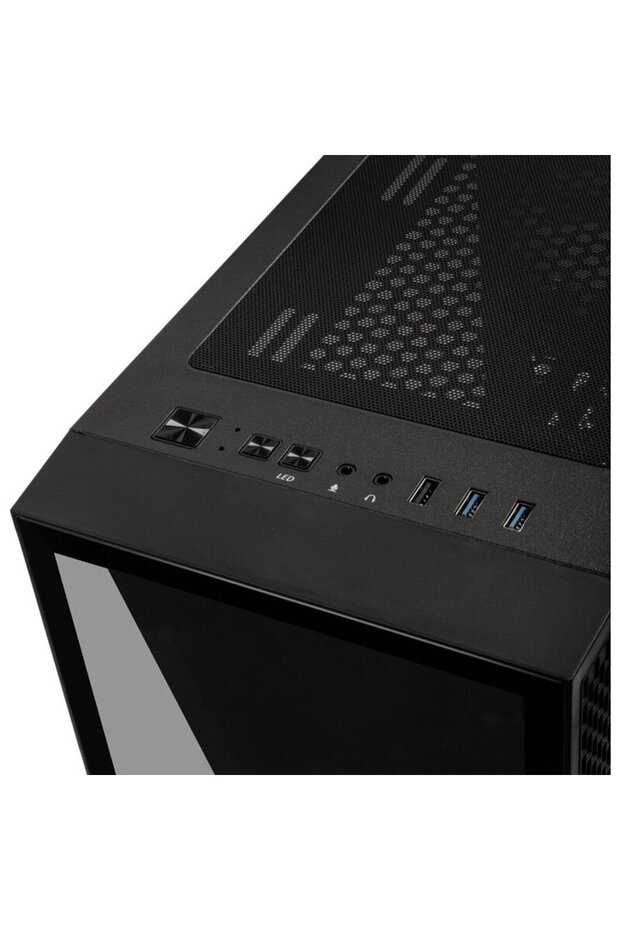 Void Rift ARGB Midi Tower - Negru - 2