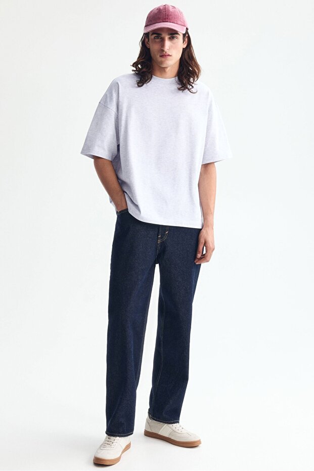 Pamuklu Tişört Oversized Fit