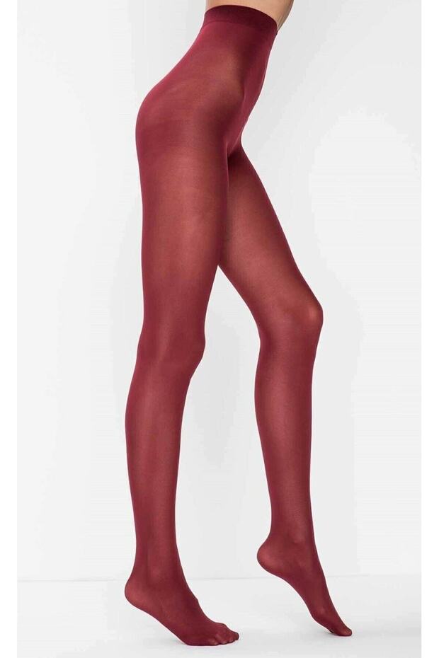 Women's Micro 40 Opaque Pantyhose (2010) Claret Red
