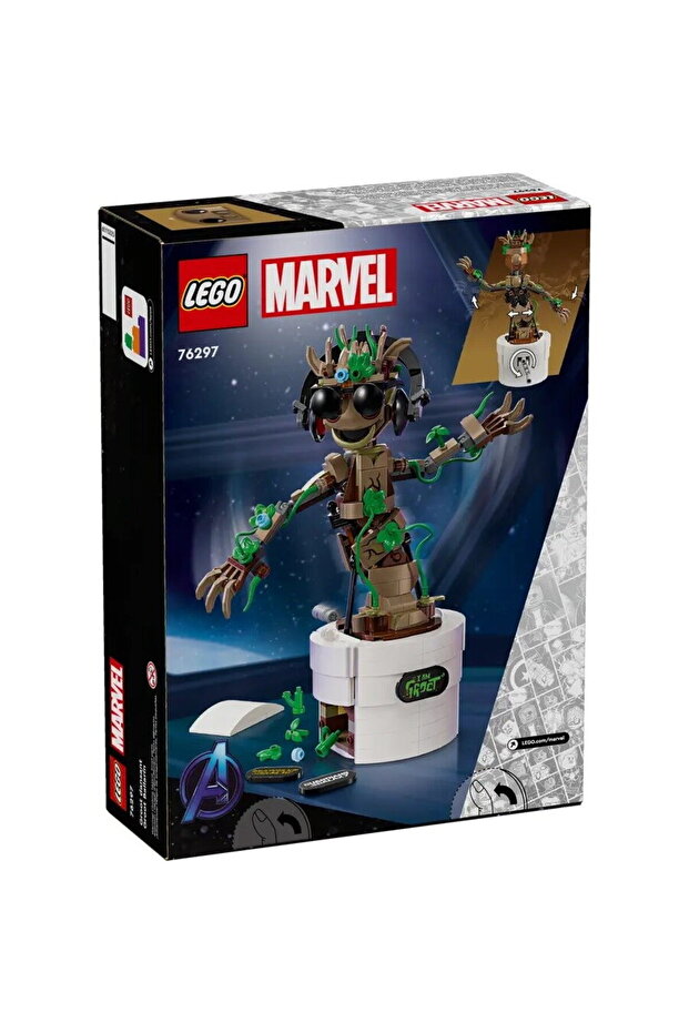 Marvel Dancing Groot 459 piese 10 ani+ - 2