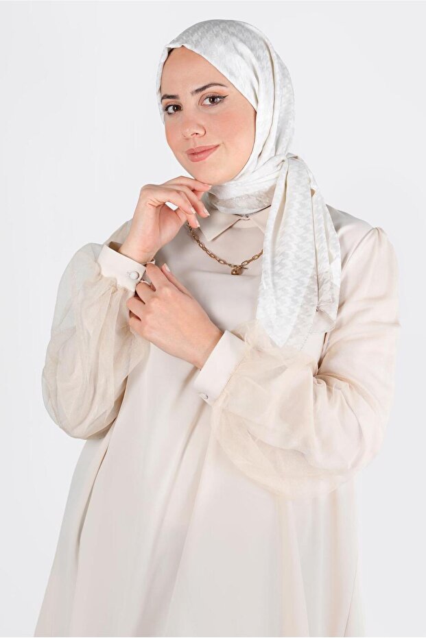 شال منقوش على شكل سحق 8143