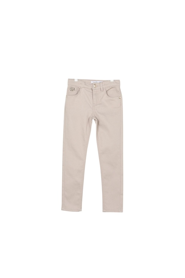 Girl's Regular Waist Tube Leg Pants