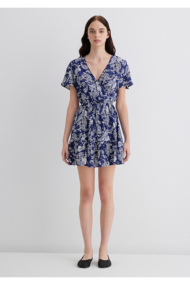 Rochie bleumarin 1310678-90789 - 3