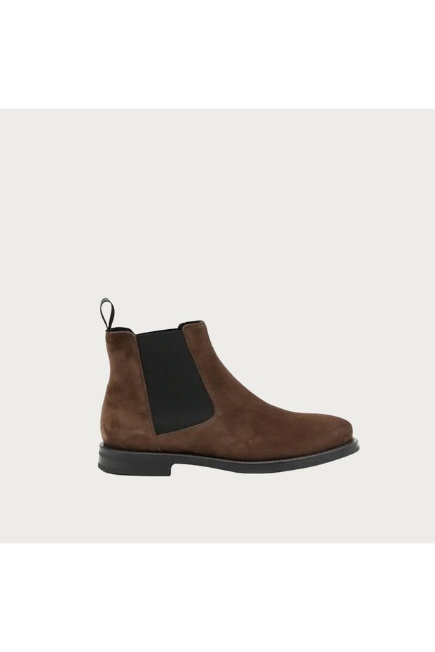 Women / Girls Boots 98C3 Frau Waxy Cacao (Dark Brown)