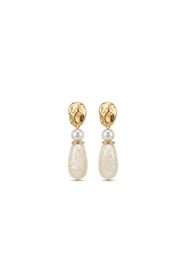 Steel rosalie earrings