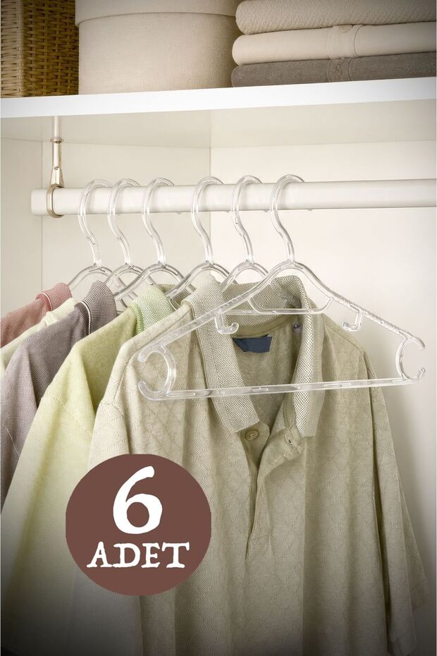 6 Pieces Royal Crystal Hangers Clothes Hangers