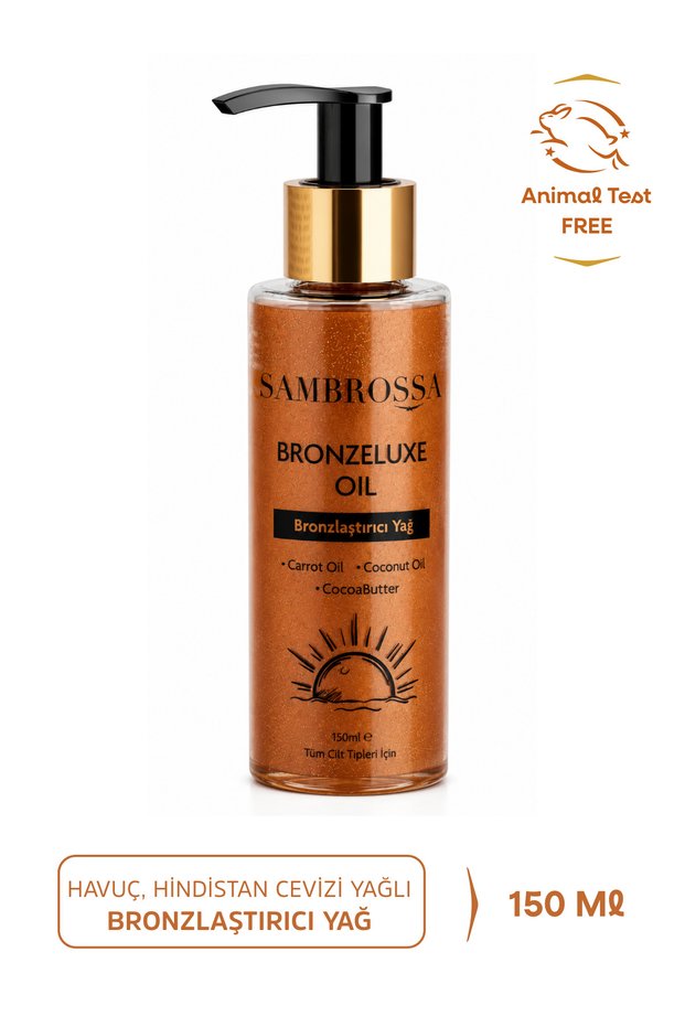 150ml Bronzing Oil – Coconut & Cocoa Butter, Intense Tan