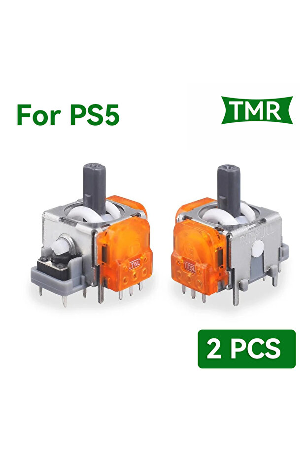 عصا تحكم تناظرية ثلاثية الأبعاد بتأثير هول TMR لجهاز PS5، قطعتان، 2-4-10 قطع، بديلة لأجهزة PS5/PS4/Xbox