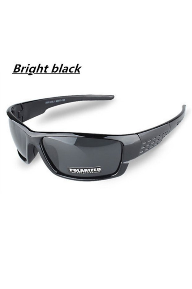 B New Black Frame Glasses Sports Sunglasses Polarized Men and Women Brand Designers Driving Fishing