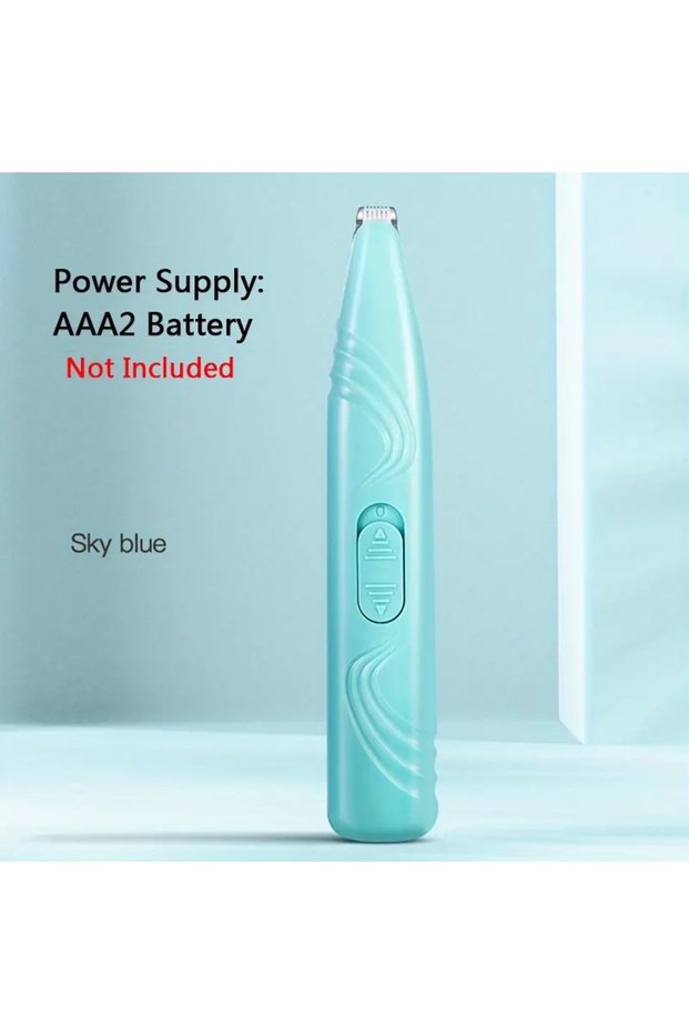 Blue 1 Non Battery Pet Shaver Electric Clipper Suitable for Cats and Dogs. It Can Be Used to Shave F
