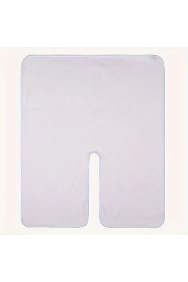 wolte-1pcs 1 Pc Beautician's Special Face Towel - Spa Grade U-shaped Face Towel - Soft Massage and S