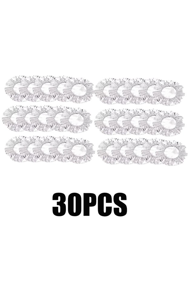 bwt-30pcs 10-40pcs Reusable Aluminum Foil Bowl Cover Heat Insulation And Heat Preservation Food Grad