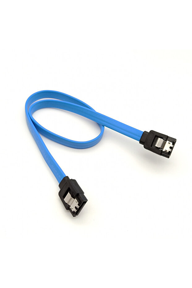 كابل TISHRIC SATA بطول 0.4 متر TSR499-Blue، كابل بيانات تسلسلي للقرص الصلب ذي الحالة الصلبة Sata3.0، مرن متعدد المواصفات