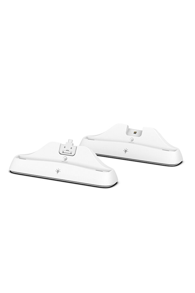 White Charging Dock for PlayStation Portal with Charging Indicator&Touch Control Botton,Support Cons