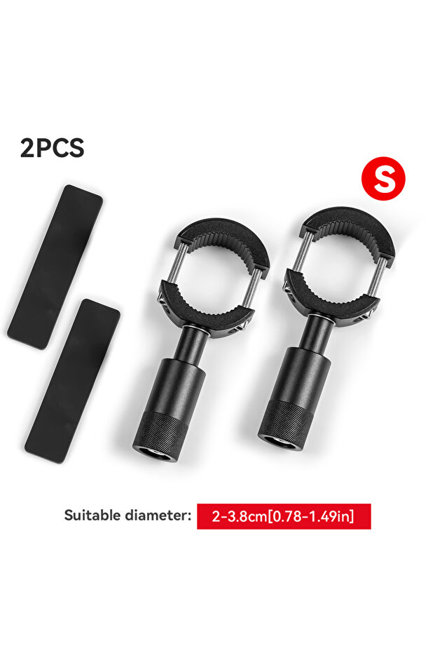 2PCS S Motorcycle Fog Lights Bracket Tube Mounting Holder 20-38/38-60mm Motorcycle Headlight Support