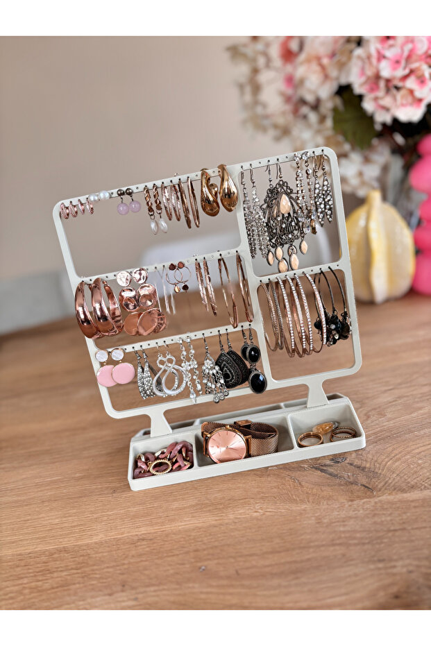 💍 Earring Organizer Stand – Multi-Tier Earring Hanger and Jewelry Organizer Decorative Stand