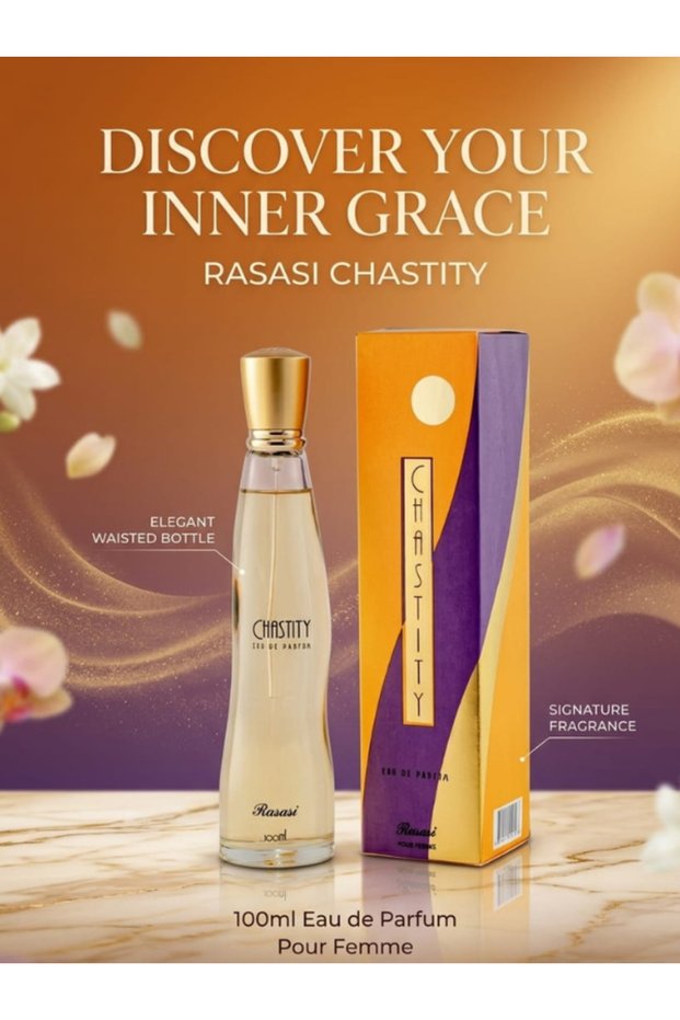 CHASTITY POUR FEMME EDP 100ml – Long Lasting Floral Fresh Perfume for Women