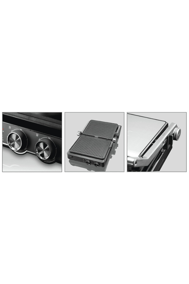 KCG 2026 M Izgara ve Tost Makinesi Inox - 6