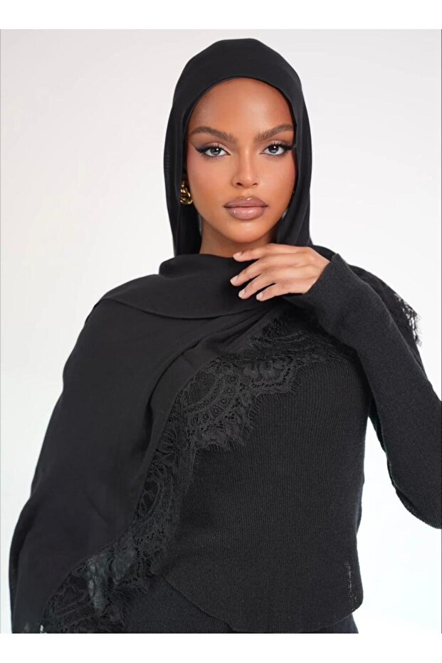 Jasmin Sada Cotton Lace Hijab